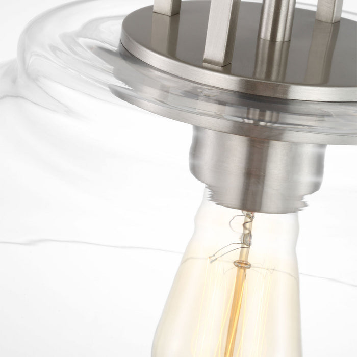 Visual Comfort Studio - DJP1121BS - One Light Pendant - Payton - Brushed Steel