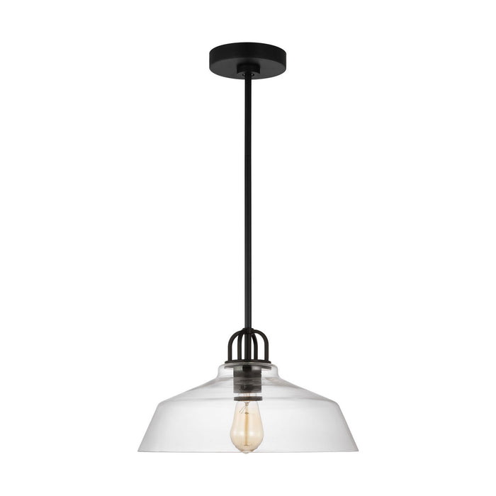Visual Comfort Studio - DJP1121MBK - One Light Pendant - Payton - Midnight Black
