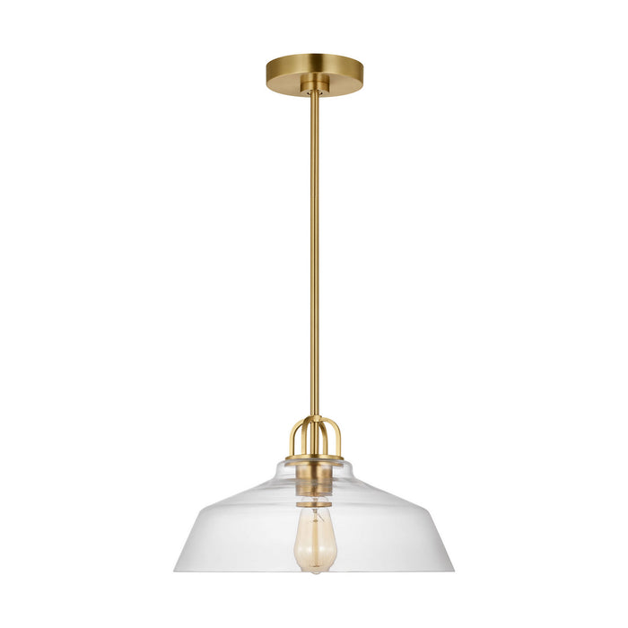 Visual Comfort Studio - DJP1121SB - One Light Pendant - Payton - Satin Brass