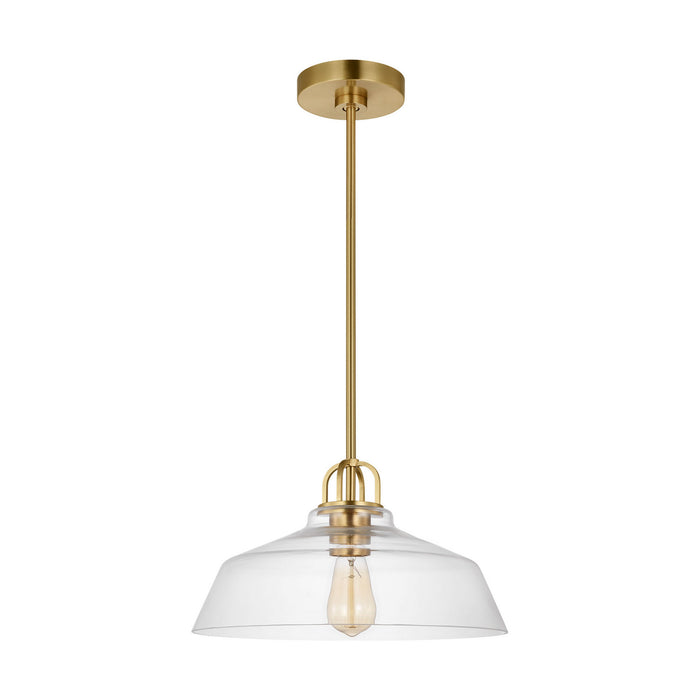 Visual Comfort Studio - DJP1121SB - One Light Pendant - Payton - Satin Brass