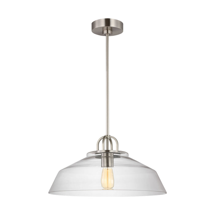 Visual Comfort Studio - DJP1131BS - One Light Pendant - Payton - Brushed Steel