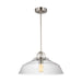 Visual Comfort Studio - DJP1131BS - One Light Pendant - Payton - Brushed Steel