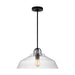 Visual Comfort Studio - DJP1131MBK - One Light Pendant - Payton - Midnight Black