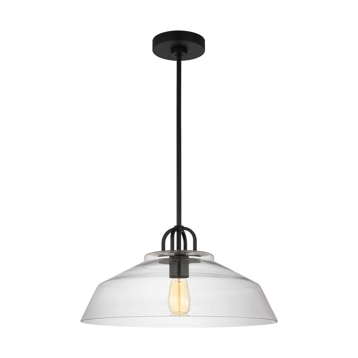 Visual Comfort Studio - DJP1131MBK - One Light Pendant - Payton - Midnight Black