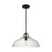 Visual Comfort Studio - DJP1131MBK - One Light Pendant - Payton - Midnight Black