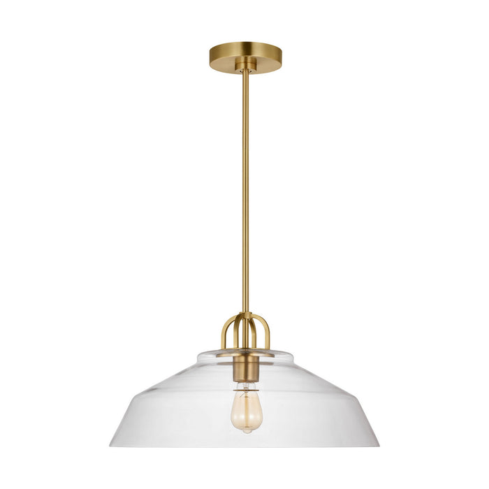 Visual Comfort Studio - DJP1131SB - One Light Pendant - Payton - Satin Brass