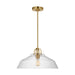 Visual Comfort Studio - DJP1131SB - One Light Pendant - Payton - Satin Brass