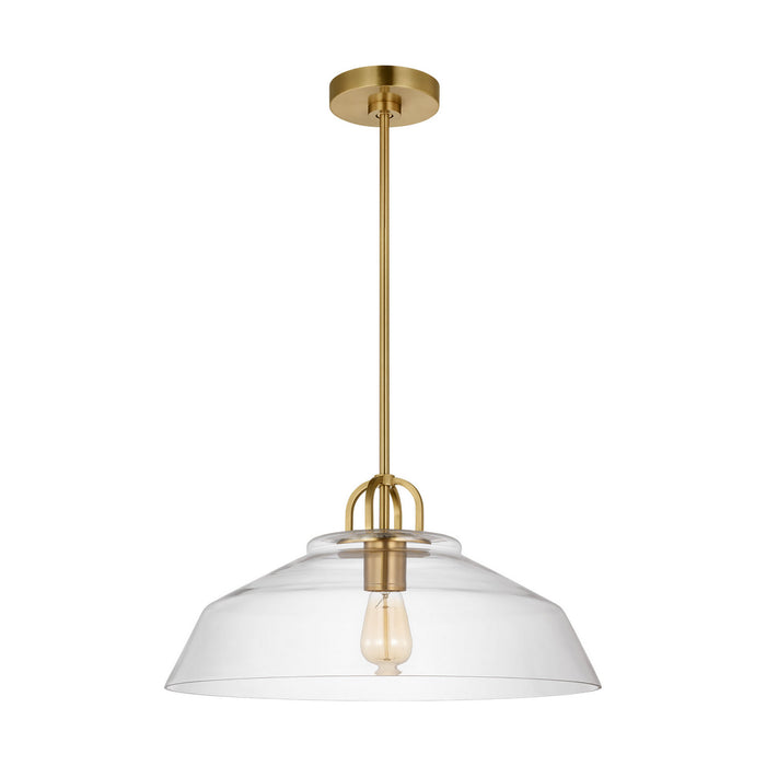 Visual Comfort Studio - DJP1131SB - One Light Pendant - Payton - Satin Brass