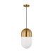 Visual Comfort Studio - DJP1141SB - One Light Pendant - Foster - Satin Brass