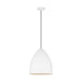 Visual Comfort Studio - DJP1151MWT - One Light Pendant - Huron - Matte White