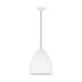 Visual Comfort Studio - DJP1151MWT - One Light Pendant - Huron - Matte White