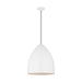 Visual Comfort Studio - DJP1161MWT - One Light Pendant - Huron - Matte White