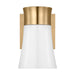 Visual Comfort Studio - DJV1081SB - One Light Vanity - Roy - Satin Brass