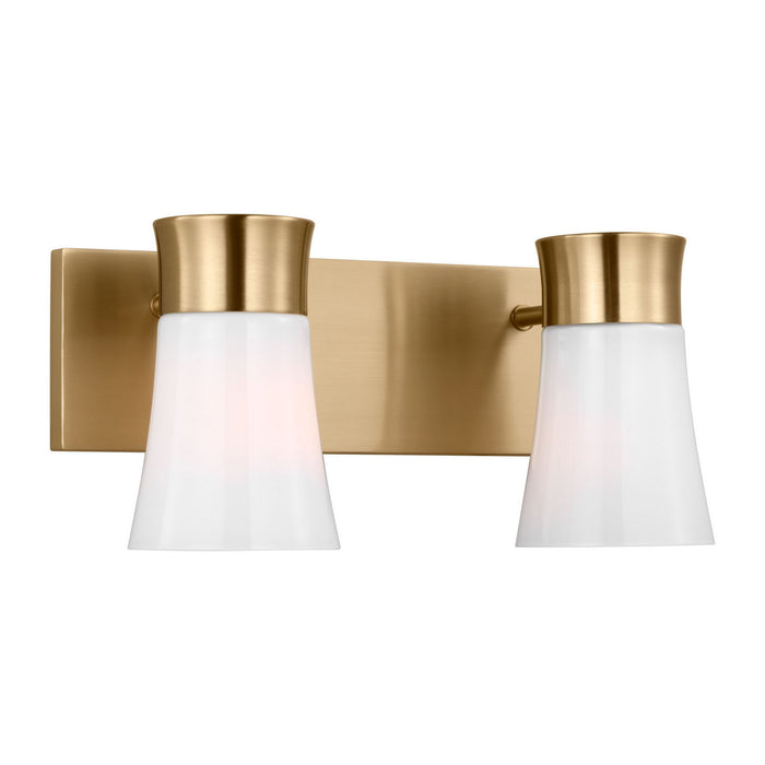 Visual Comfort Studio - DJV1082SB - Two Light Vanity - Roy - Satin Brass