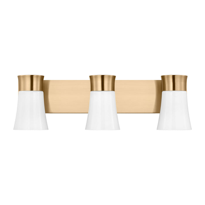 Visual Comfort Studio - DJV1083SB - Three Light Vanity - Roy - Satin Brass