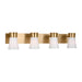 Visual Comfort Studio - DJV1084SB - Four Light Vanity - Roy - Satin Brass