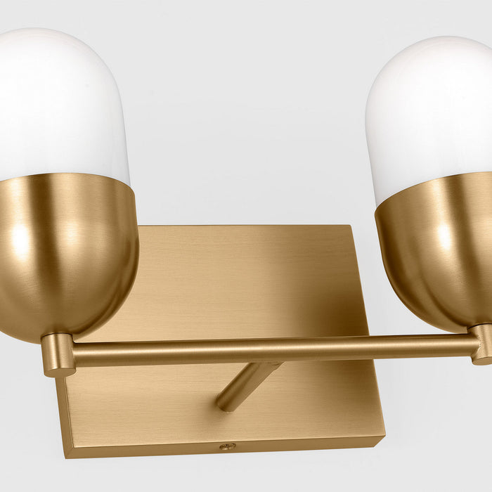 Visual Comfort Studio - DJV1092SB - Two Light Vanity - Foster - Satin Brass