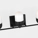 Visual Comfort Studio - DJV1093MBK - Three Light Vanity - Foster - Midnight Black