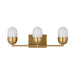 Visual Comfort Studio - DJV1093SB - Three Light Vanity - Foster - Satin Brass
