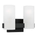 Visual Comfort Studio - DJV1102MBK - Two Light Vanity - Rhode - Midnight Black