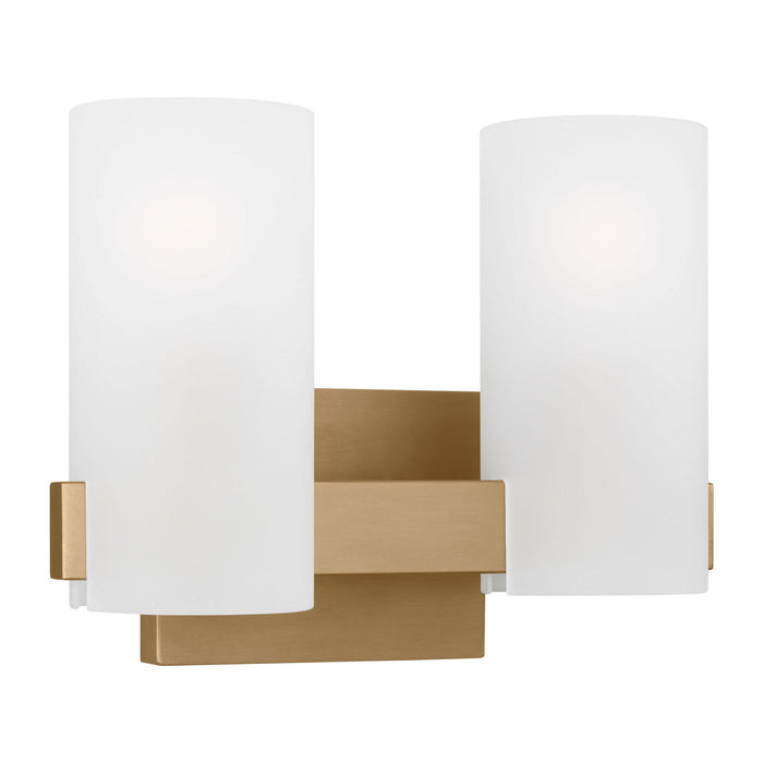 Visual Comfort Studio - DJV1102SB - Two Light Vanity - Rhode - Satin Brass