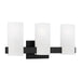 Visual Comfort Studio - DJV1103MBK - Three Light Vanity - Rhode - Midnight Black