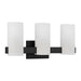 Visual Comfort Studio - DJV1103MBK - Three Light Vanity - Rhode - Midnight Black