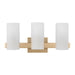 Visual Comfort Studio - DJV1103SB - Three Light Vanity - Rhode - Satin Brass