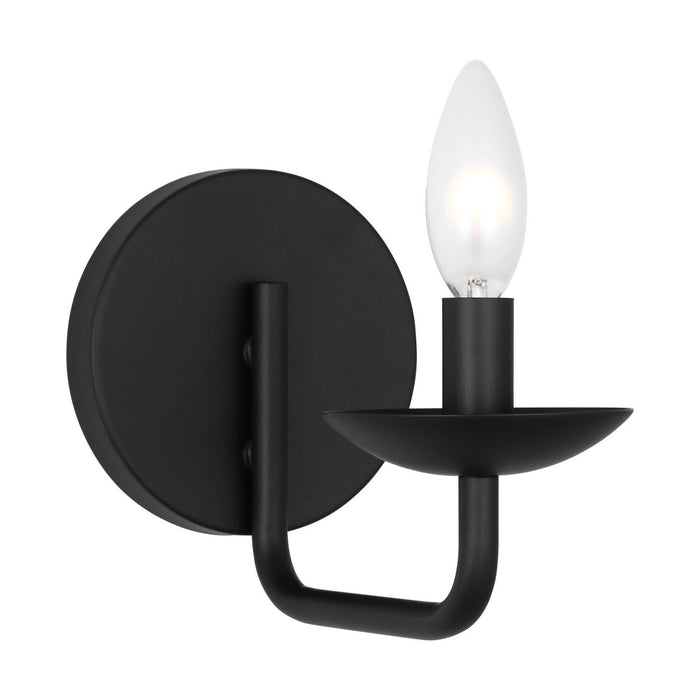 Visual Comfort Studio - DJW1071MBK - One Light Wall Sconce - Albion - Midnight Black