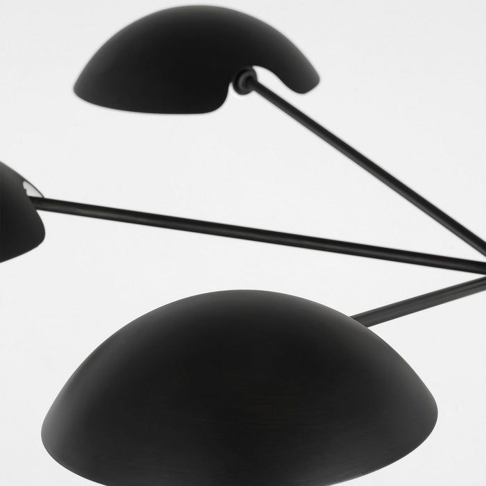 Visual Comfort Studio - EC1306AI - Six Light Chandelier - Nevel - Aged Iron