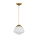 Visual Comfort Studio - EP1351BBS - One Light Pendant - Milne - Burnished Brass