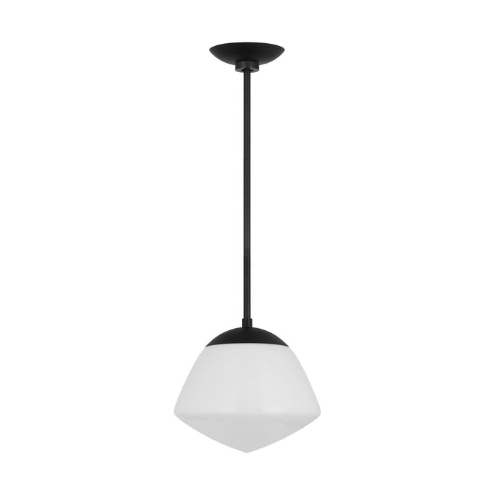 Visual Comfort Studio - EP1351MBK - One Light Pendant - Milne - Midnight Black