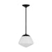Visual Comfort Studio - EP1351MBK - One Light Pendant - Milne - Midnight Black