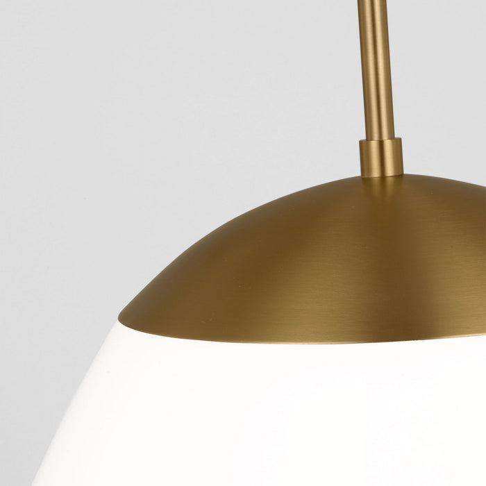 Visual Comfort Studio - EP1361BBS - One Light Pendant - Milne - Burnished Brass