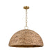 Visual Comfort Studio - EP1383BBS - Three Light Pendant - Cay - Burnished Brass