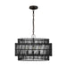 Visual Comfort Studio - EP1394AI - Four Light Pendant - Elio - Aged Iron
