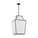Visual Comfort Studio - EP1434AI - Four Light Pendant - Arnio - Aged Iron
