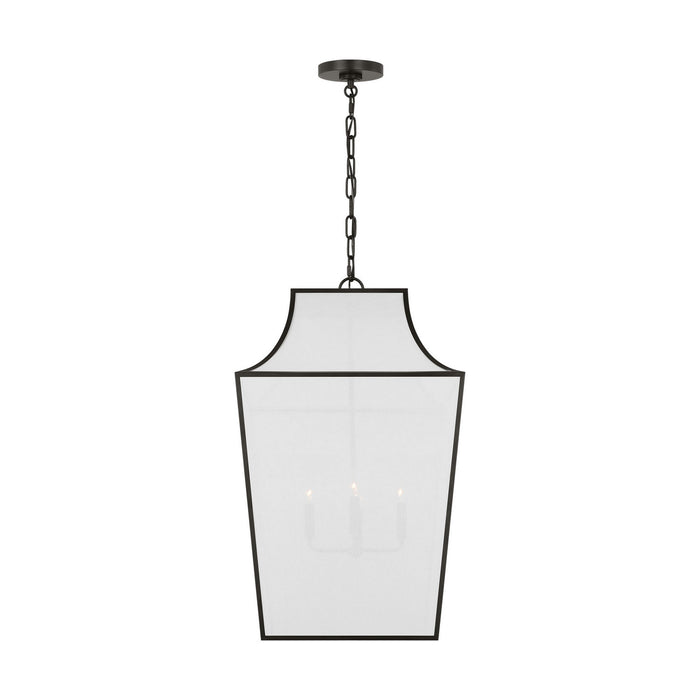 Visual Comfort Studio - EP1434AI - Four Light Pendant - Arnio - Aged Iron