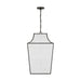 Visual Comfort Studio - EP1434AI - Four Light Pendant - Arnio - Aged Iron