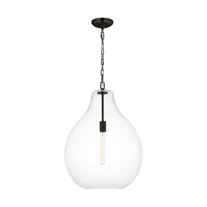 Visual Comfort Studio - EP1441AI - One Light Pendant - Magnus - Aged Iron