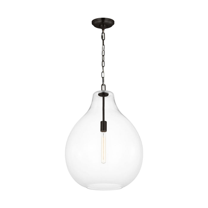 Visual Comfort Studio - EP1441AI - One Light Pendant - Magnus - Aged Iron