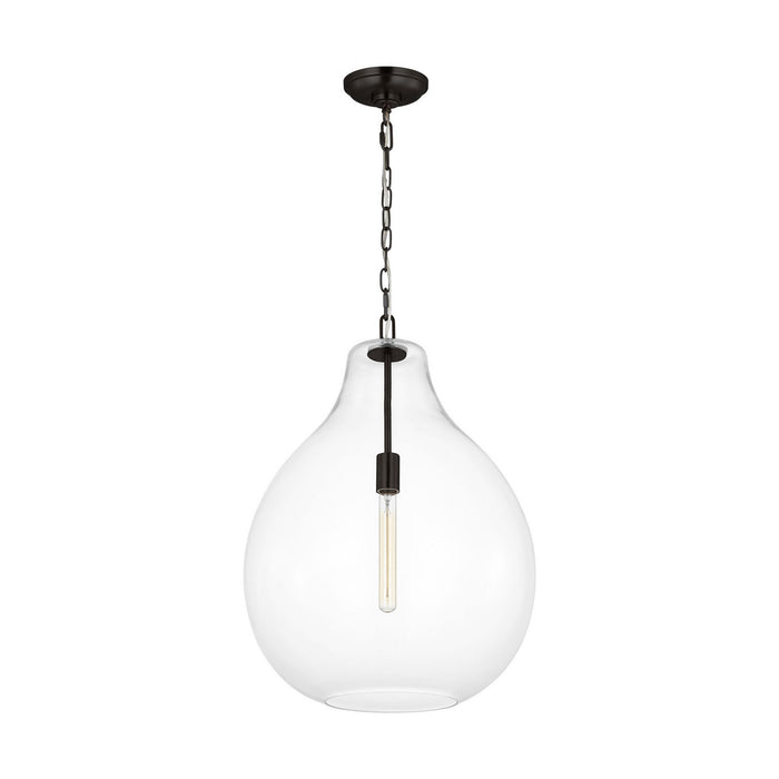 Visual Comfort Studio - EP1441AI - One Light Pendant - Magnus - Aged Iron