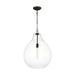 Visual Comfort Studio - EP1441AI - One Light Pendant - Magnus - Aged Iron