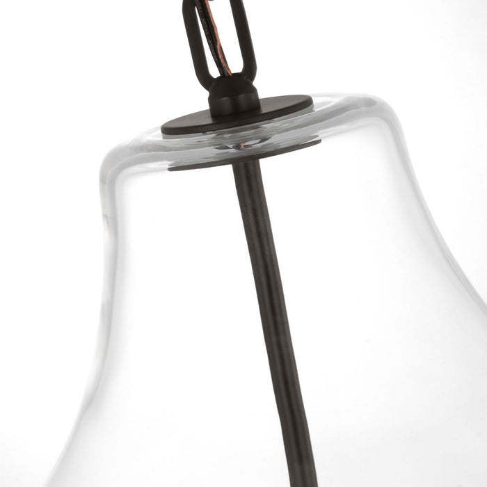 Visual Comfort Studio - EP1441AI - One Light Pendant - Magnus - Aged Iron