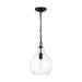 Visual Comfort Studio - EP1451AI - One Light Pendant - Magnus - Aged Iron