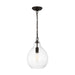 Visual Comfort Studio - EP1451AI - One Light Pendant - Magnus - Aged Iron