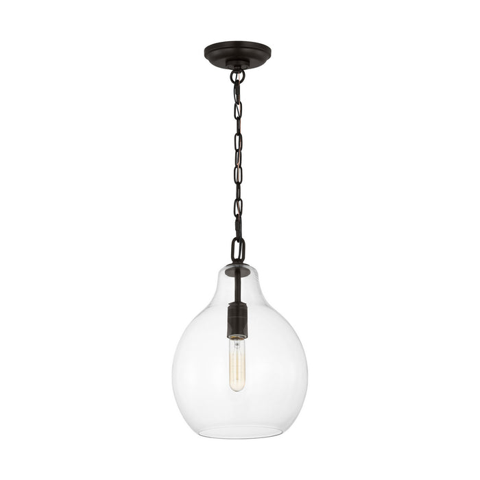 Visual Comfort Studio - EP1451AI - One Light Pendant - Magnus - Aged Iron