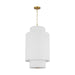 Visual Comfort Studio - KSP1171BBS - One Light Pendant - Sawyer - Burnished Brass