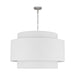 Visual Comfort Studio - KSP1184PN - Four Light Pendant - Sawyer - Polished Nickel