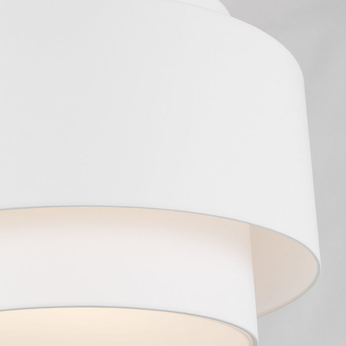 Visual Comfort Studio - KSP1184PN - Four Light Pendant - Sawyer - Polished Nickel